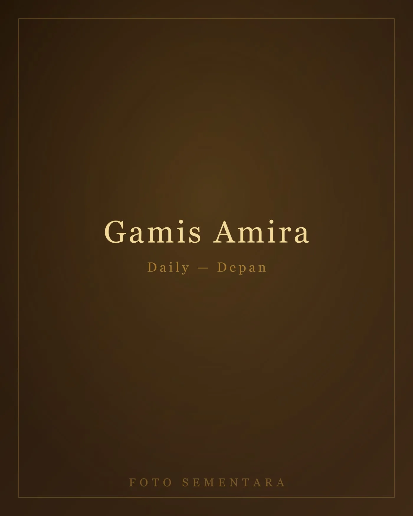 Gamis Amira Daily
