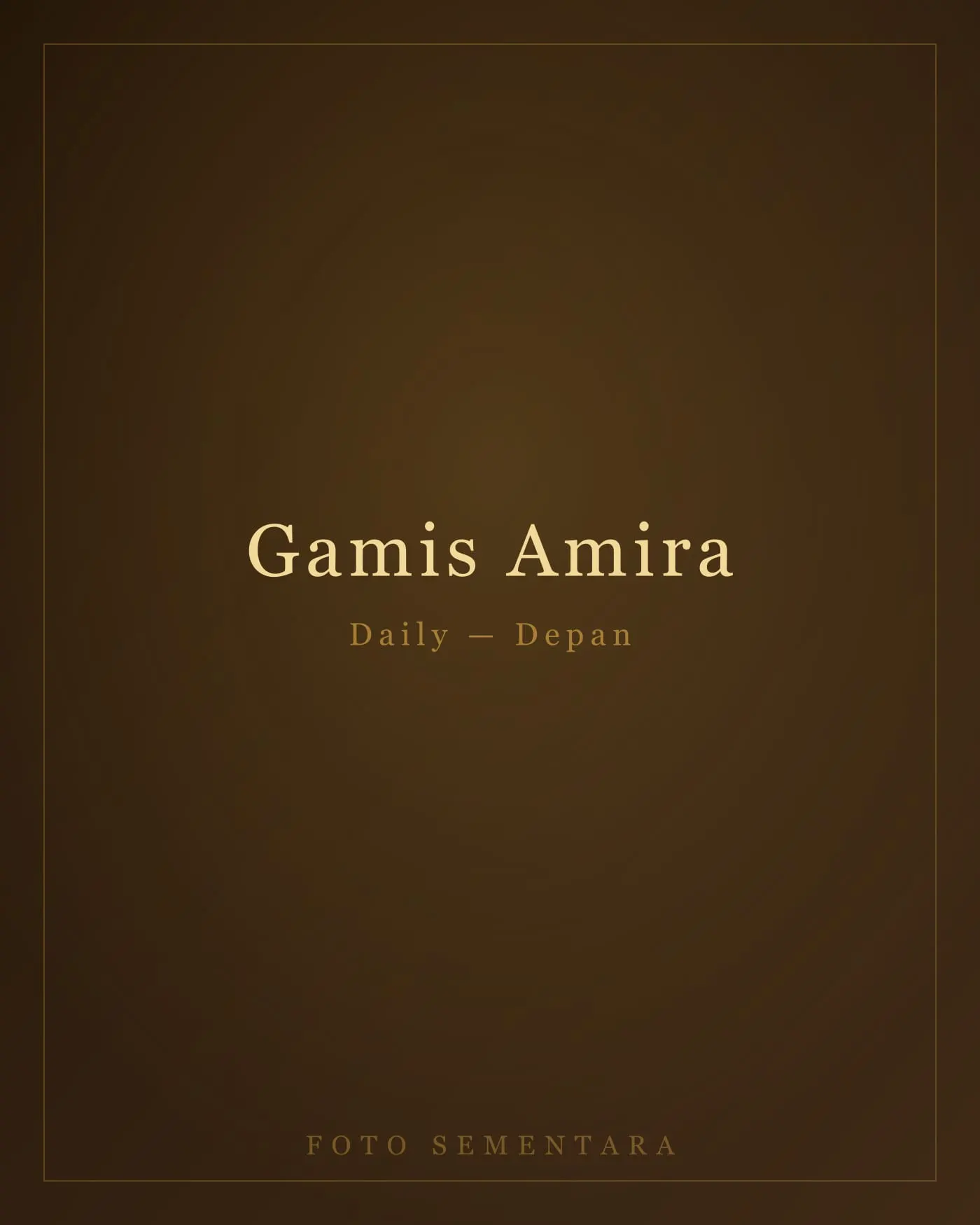 Gamis Amira Daily