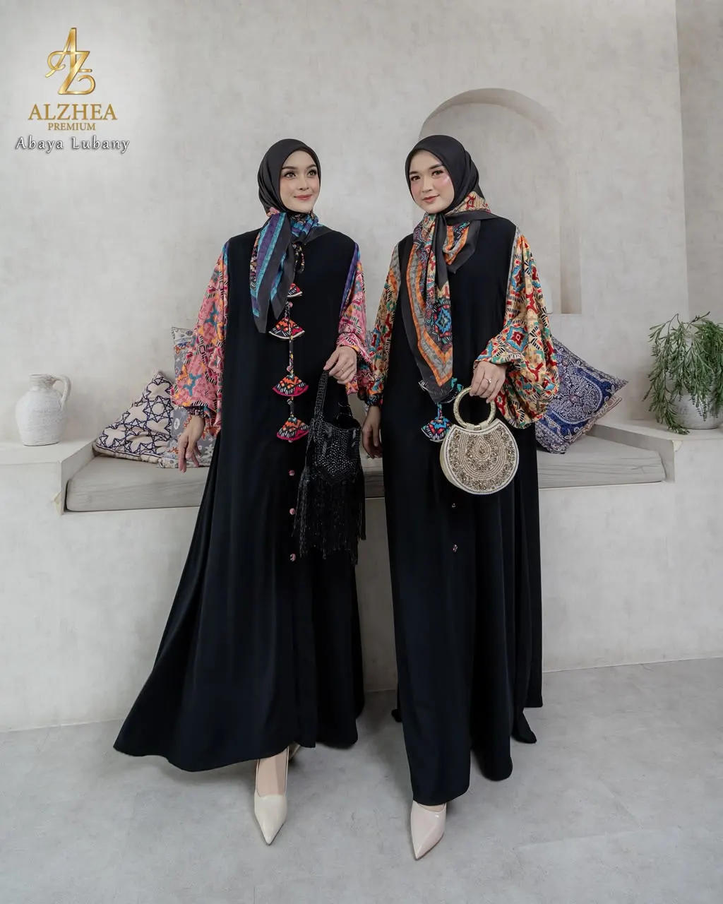 Abaya Lubany — Tribal Black