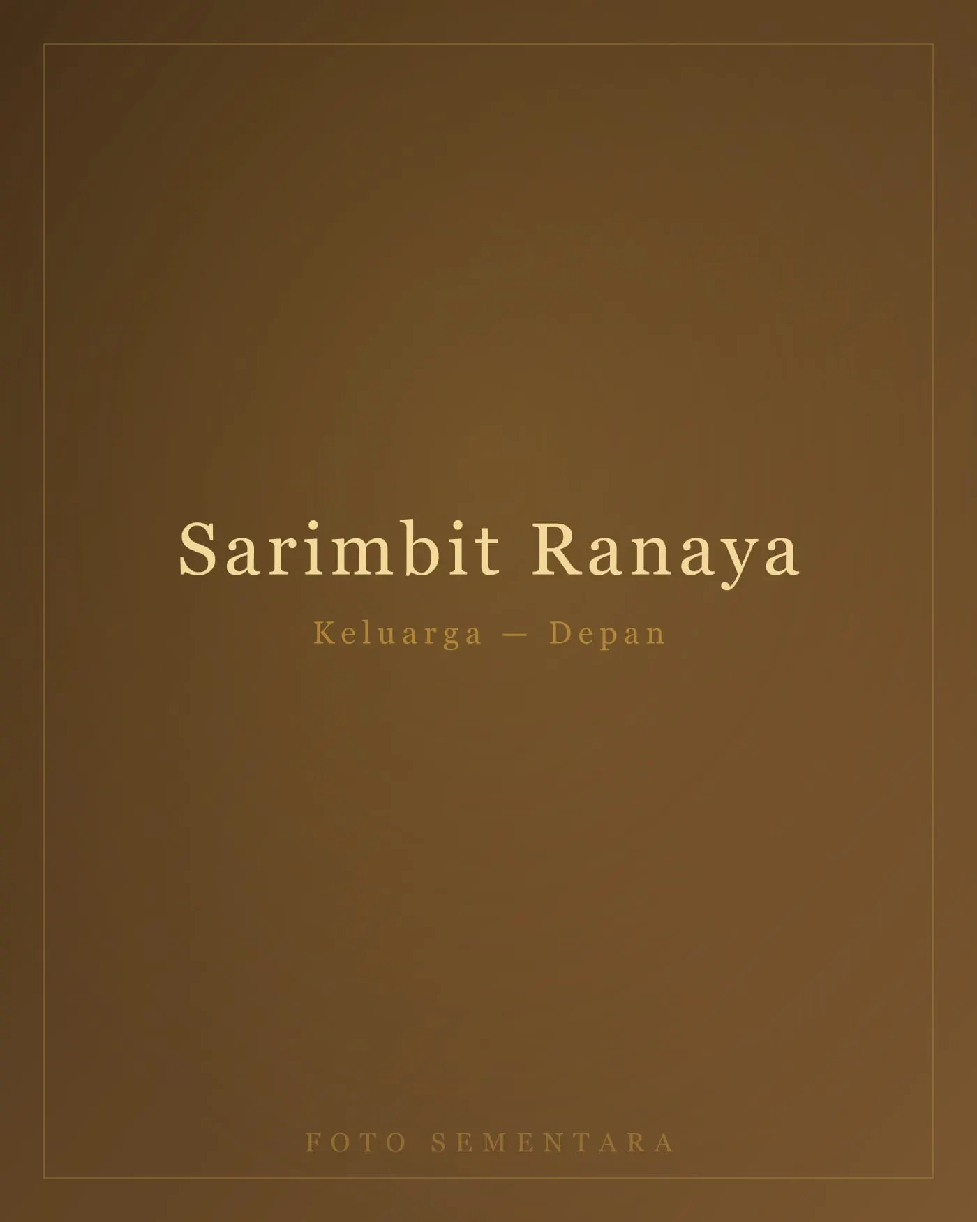 Sarimbit Keluarga Ranaya